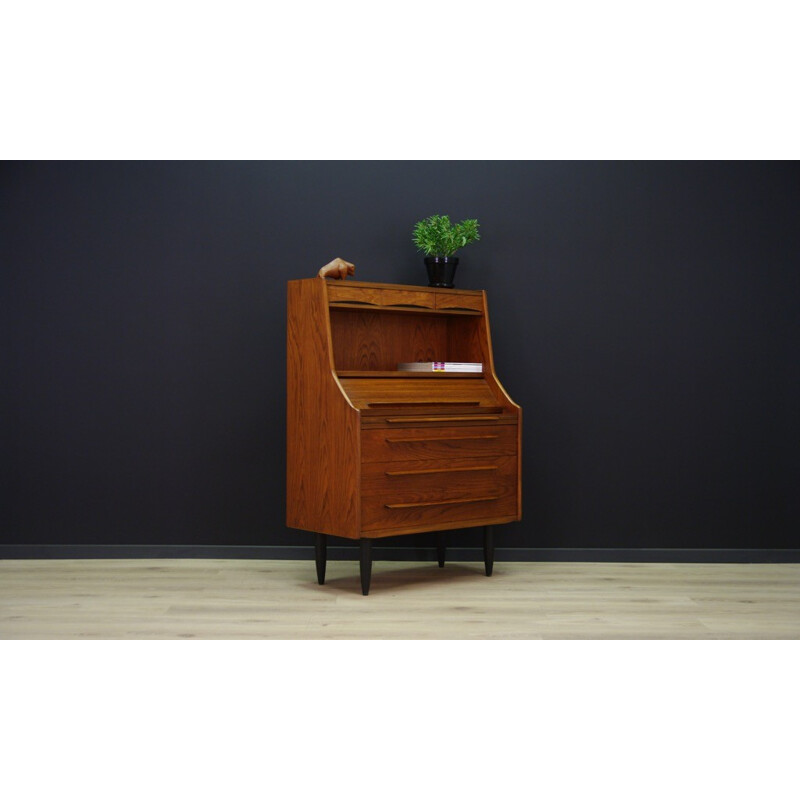 Vintage teak secretaire - 1960s