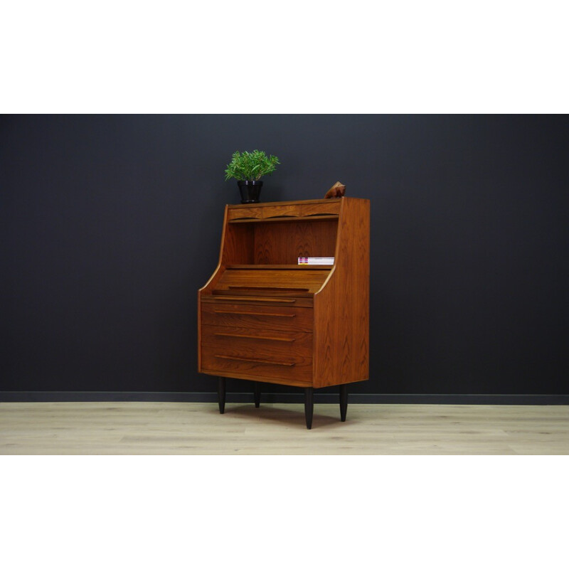 Vintage teak secretaire - 1960s