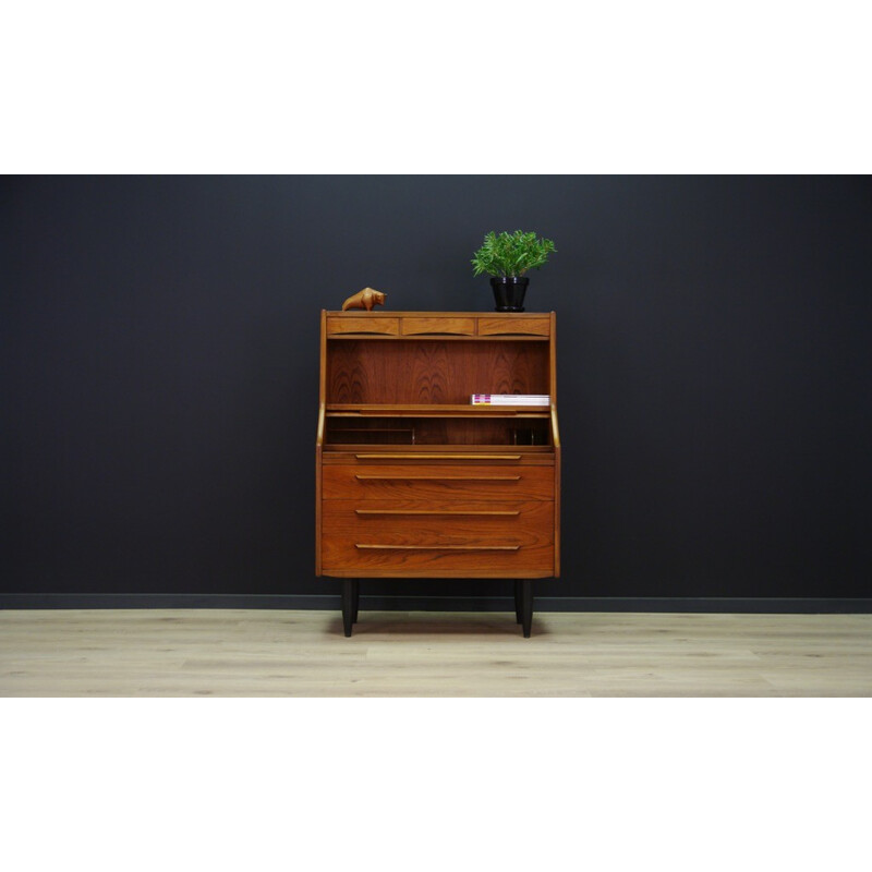 Vintage teak secretaire - 1960s