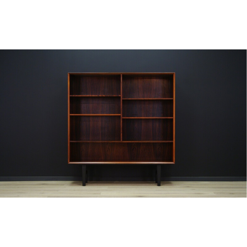 Vintage rosewood bookcase by Brouer Bucherregal - 1960s