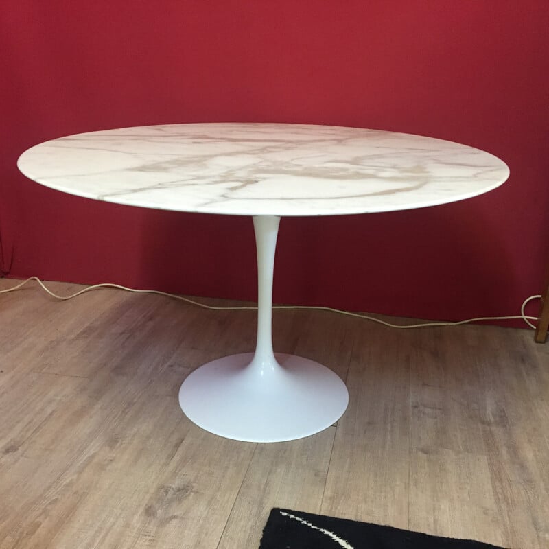 Vintage "Tulip" dining table by Eero Saarinen for knoll - 1970s