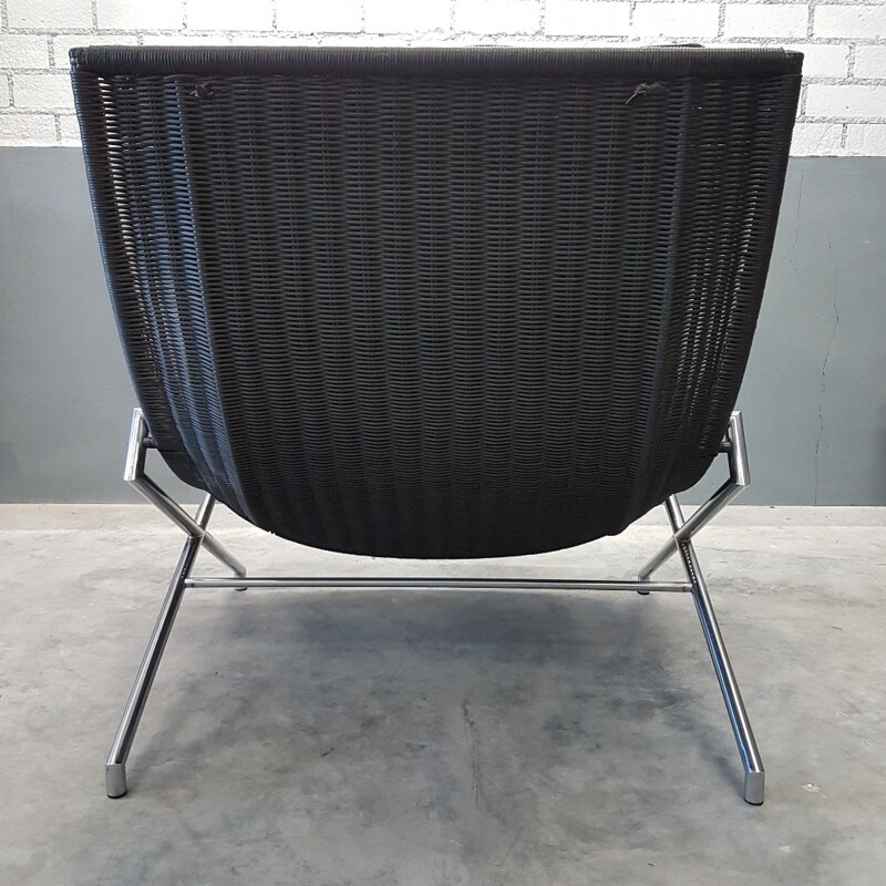 Fauteuil lounge vintage "DES2021" par Rohé Noordwolde pour Gerard van den Berg - 1980