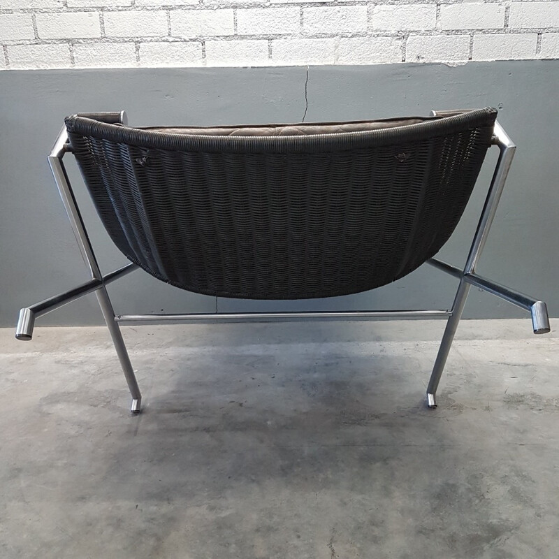 Vintage lounge chair "DES2021" by Rohé Noordwolde for Gerard van den Berg - 1980s