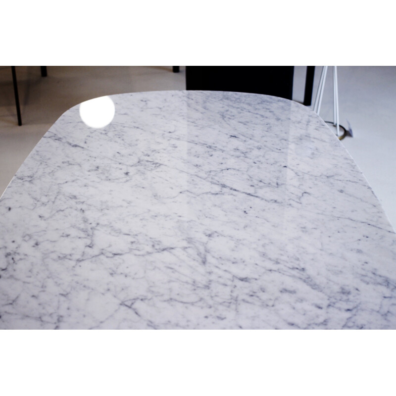 Grande table en marbre et métal, Giancarlo PIRETTI - 1960