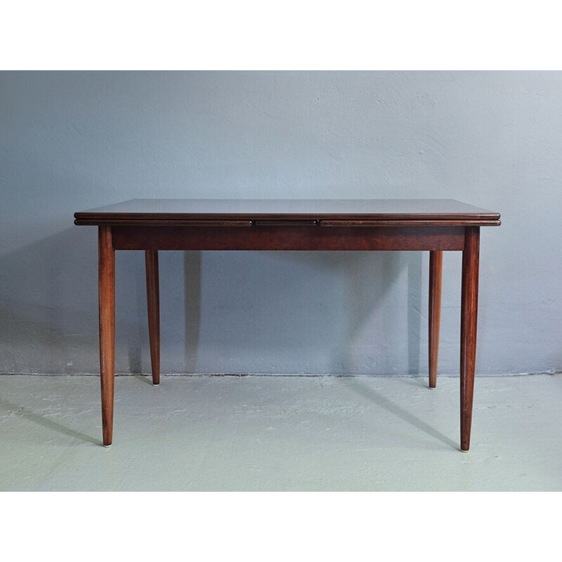 Vintage Rosewood extendable dining table - 1960s