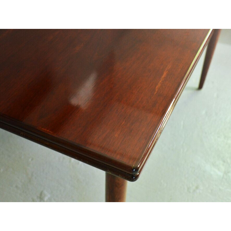 Vintage Rosewood extendable dining table - 1960s