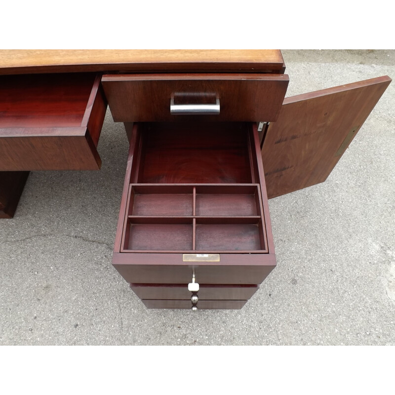 Vintage Rosewood desk for Speich Frères Paris - 1930s