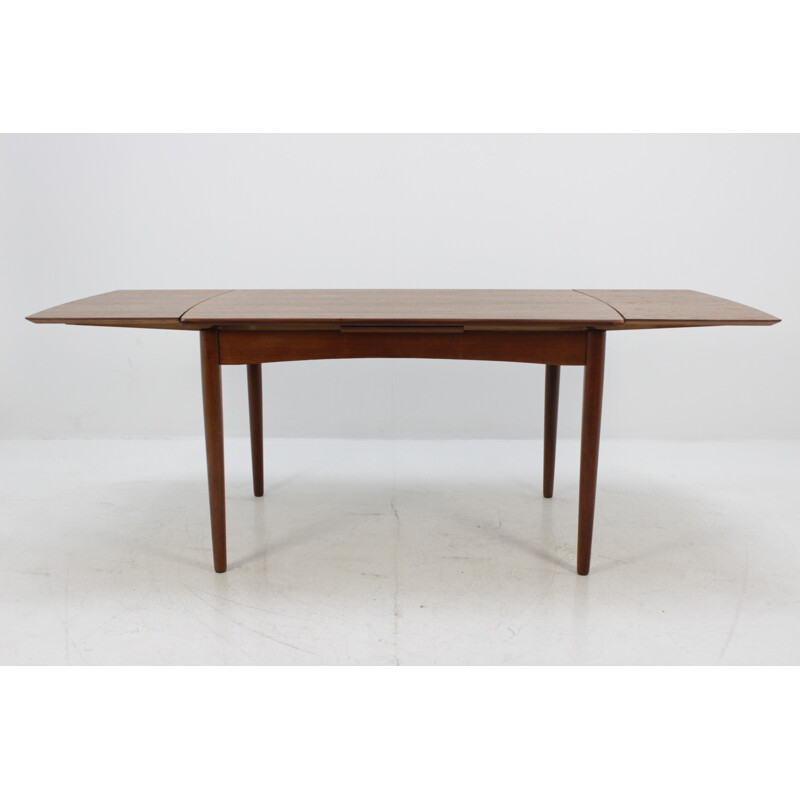 Table extensible danoise vintage en teck - 1960 