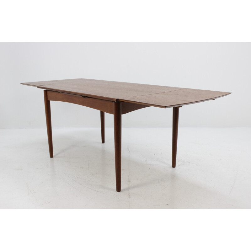 Vintage extendable Danish table in teak - 1960s