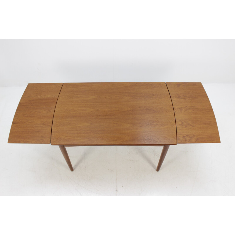 Vintage extendable Danish table in teak - 1960s