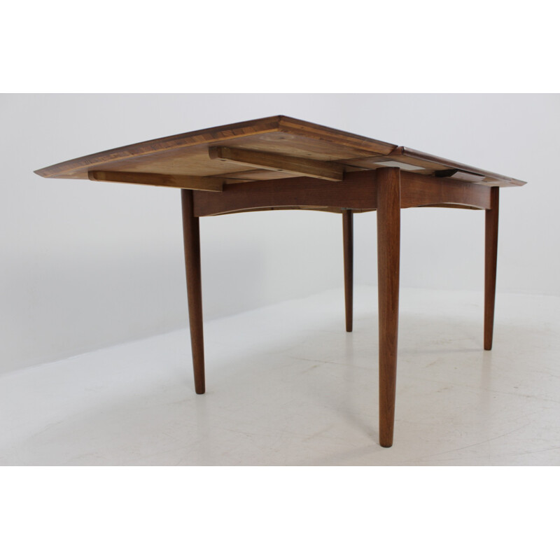 Vintage extendable Danish table in teak - 1960s