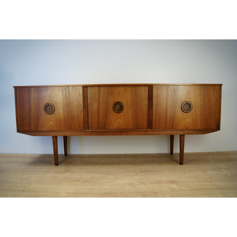 Vintage British Teak Sideboard - 1960s