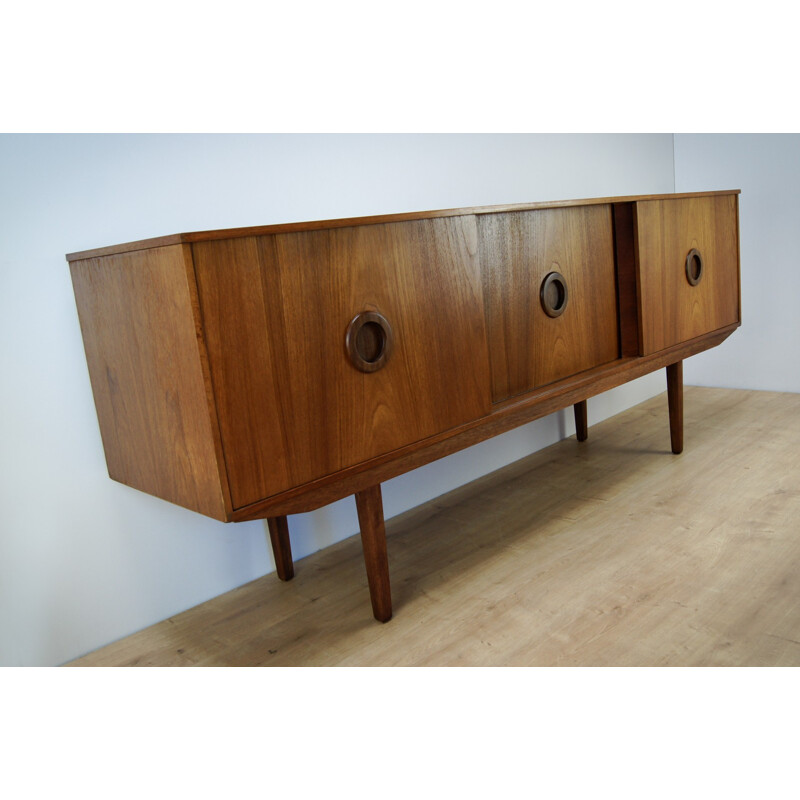 Vintage British Teak Sideboard - 1960s