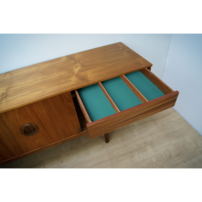 Vintage British Teak Sideboard - 1960s