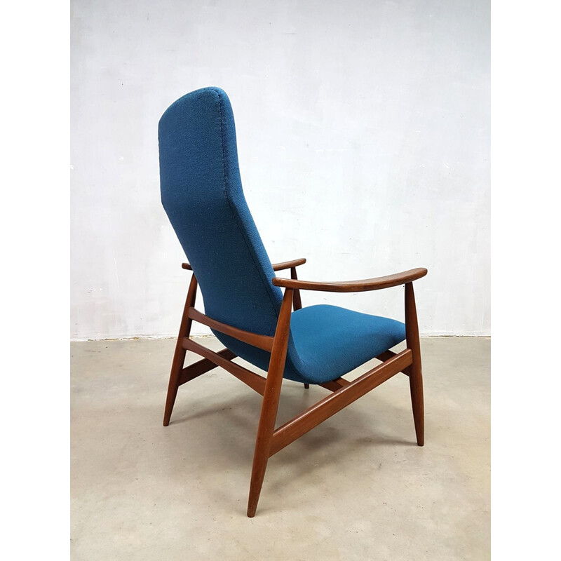 Vintage Lounge Chair by Louis van Teeffelen for Wébé - 1950s