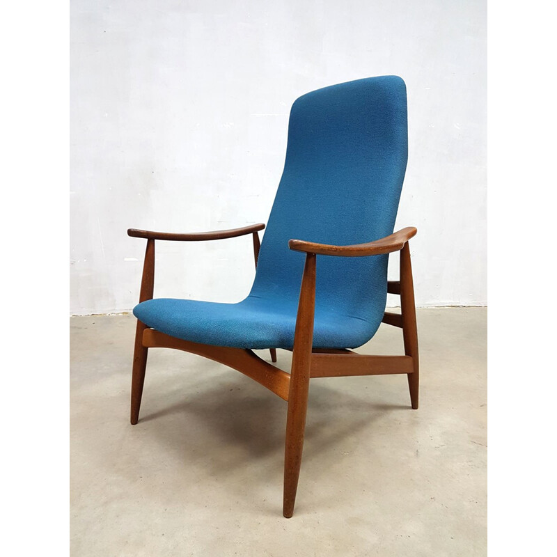 Vintage Lounge Chair by Louis van Teeffelen for Wébé - 1950s