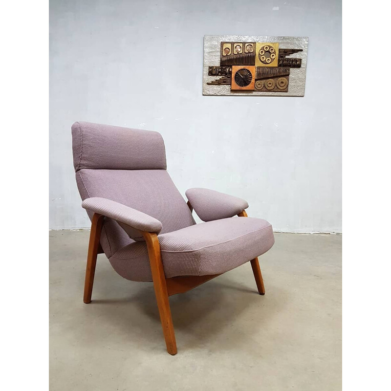 Dutch Vintage Lounge Chair by Theo Ruth - 1950s