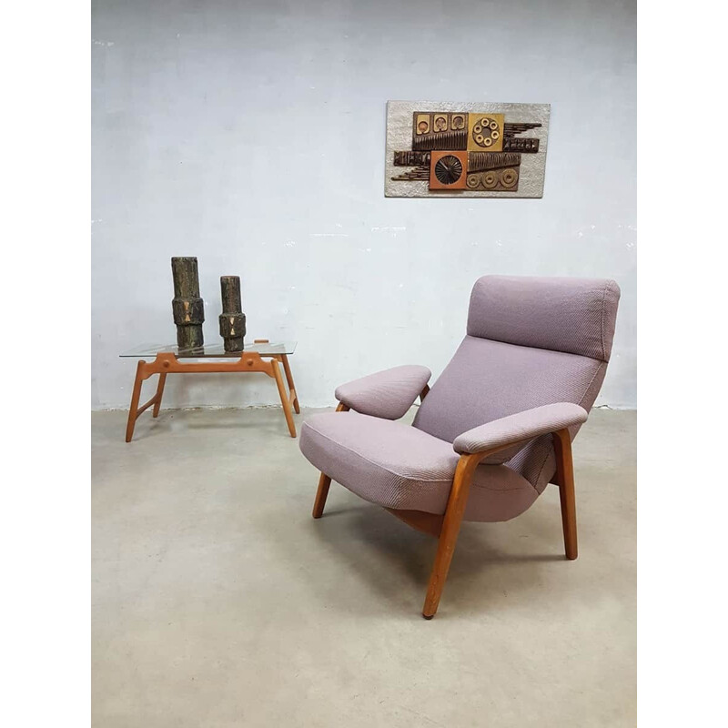 Dutch Vintage Lounge Chair by Theo Ruth - 1950s