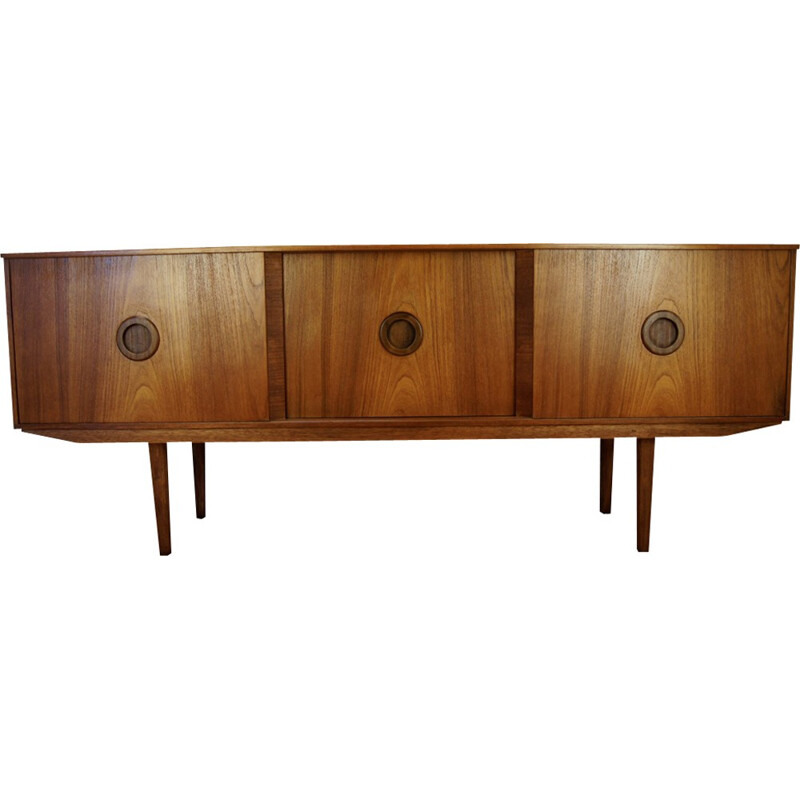 Vintage British Teak Sideboard - 1960s