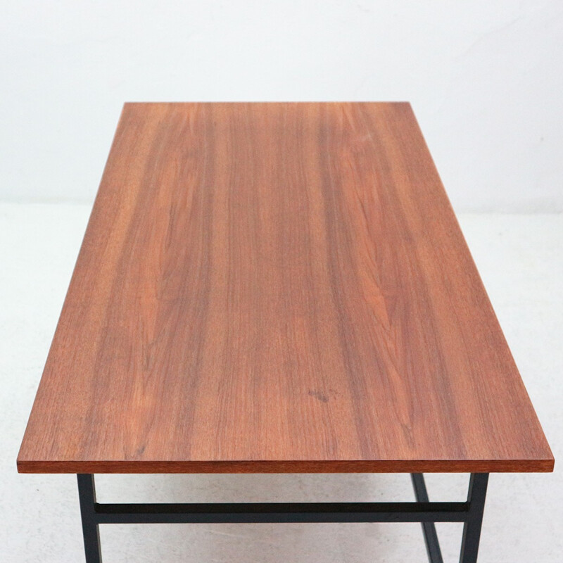 Vintage Desk in Teak and Steel - 1960s