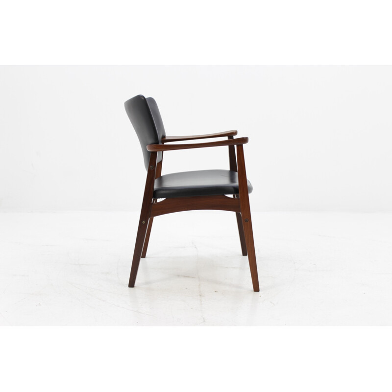 Fauteuil en teck par Aksel Bender Madsen - 1960