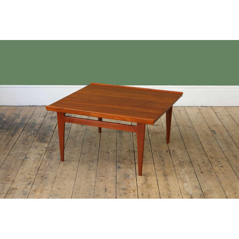 Vintage teak coffee table by Finn Juhl for France & Son - 1950s