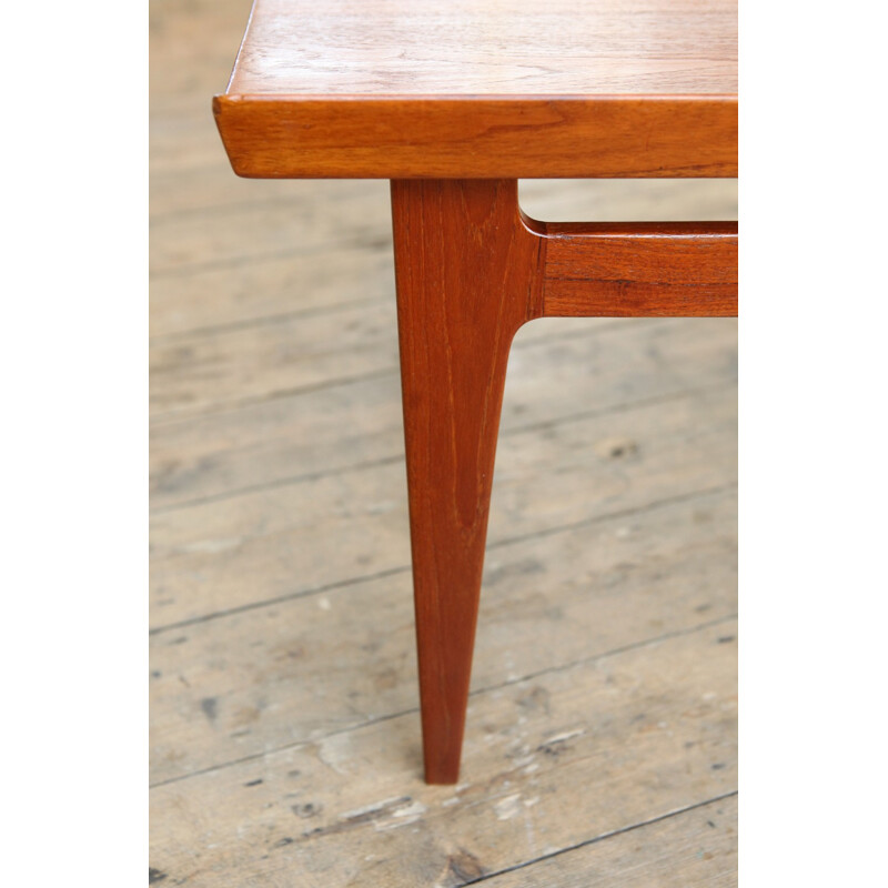 Vintage teak coffee table by Finn Juhl for France & Son - 1950s