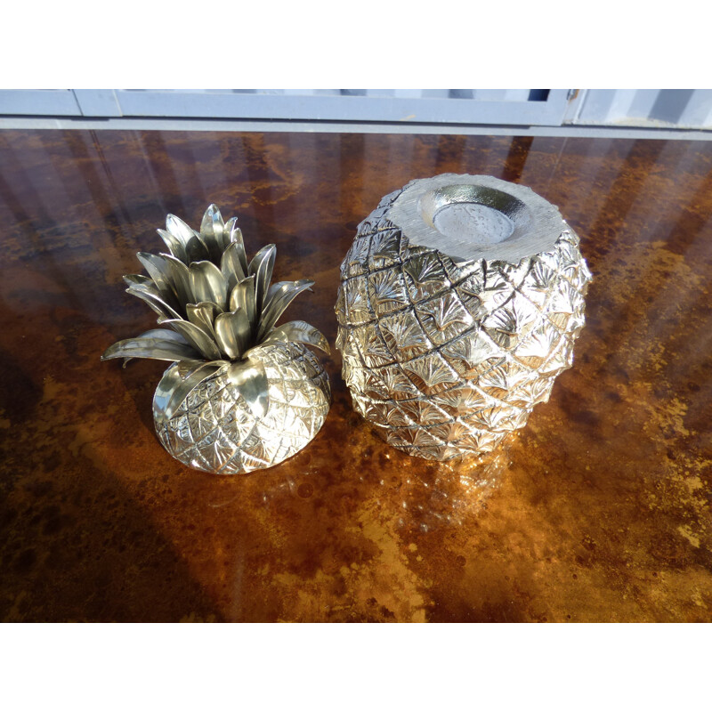 Vintage Pineapple ice bucket by Mauro Manetti - 1960s