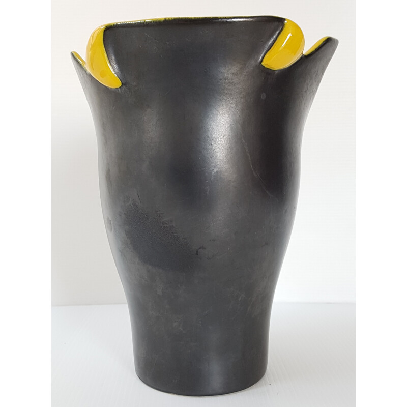Vintage Saint-Clément vase by B. Létalle - 1950s