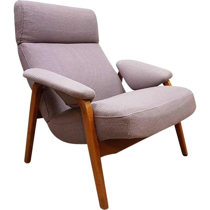 Dutch Vintage Lounge Chair by Theo Ruth - 1950s