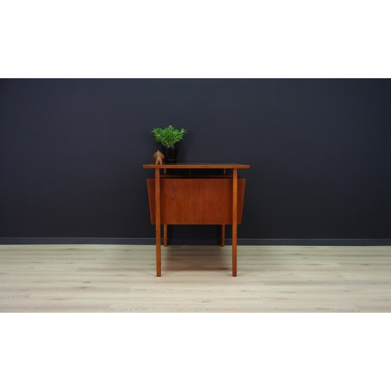 Vintage Danish writing desk in teak - 1960s