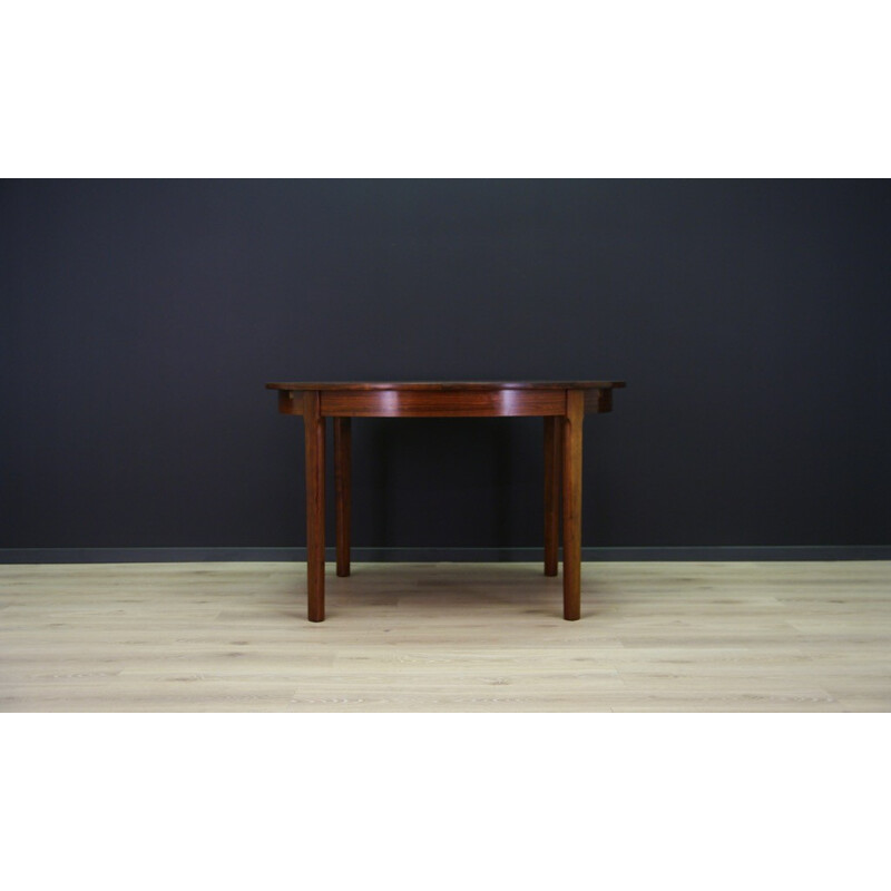 Vintage Danish rosewood dining table - 1960s