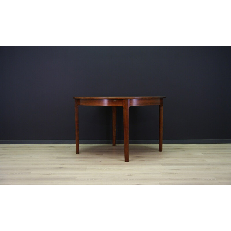 Vintage Danish rosewood dining table - 1960s