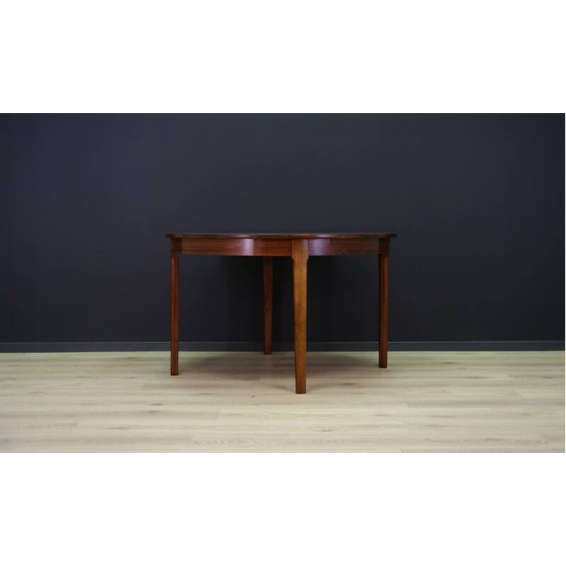 Vintage Danish rosewood dining table - 1960s