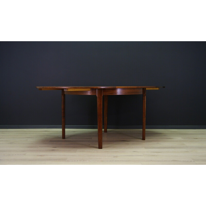 Vintage Danish rosewood dining table - 1960s