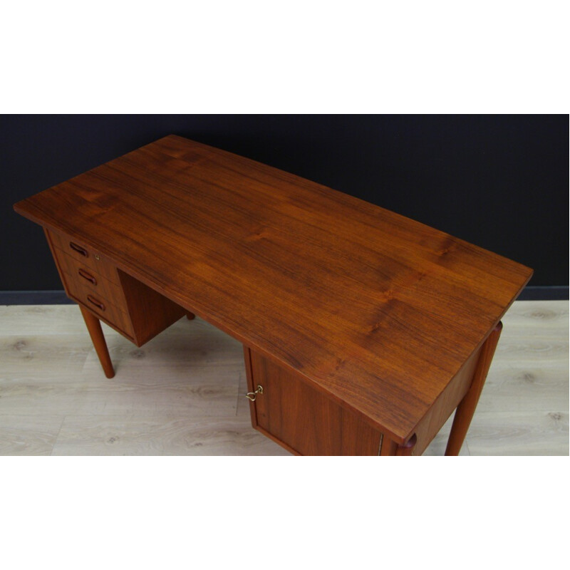 Vintage Danish design writing desk in teak - 1960s