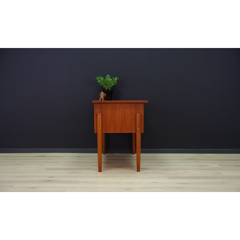 Vintage Danish design writing desk in teak - 1960s