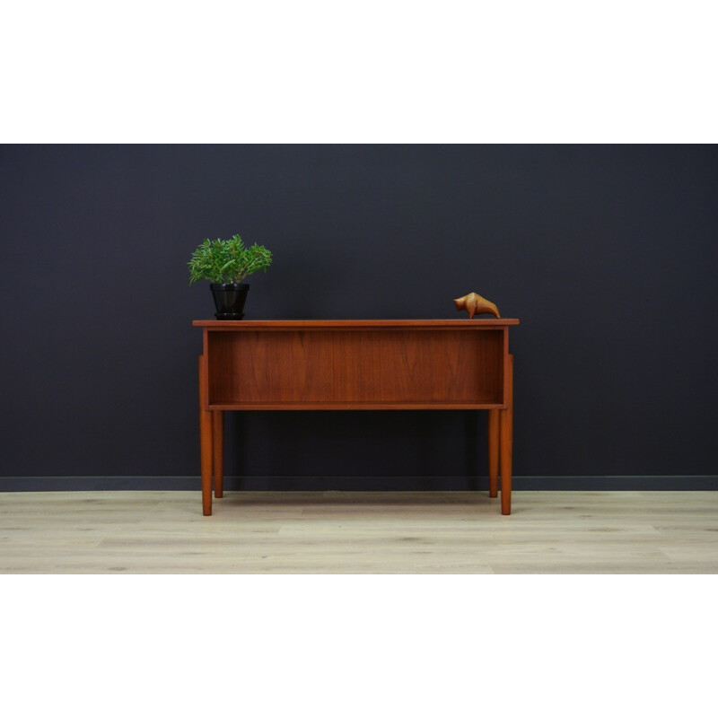 Vintage Danish design writing desk in teak - 1960s