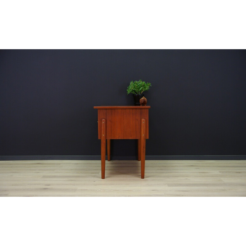 Vintage Danish design writing desk in teak - 1960s