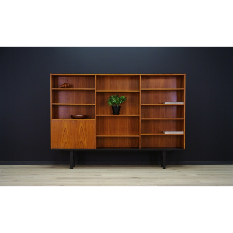 Vintage retro highboard in teak - 1960s