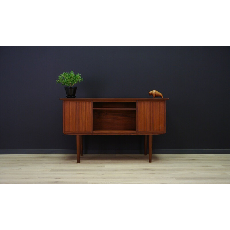 Vintage retro writing desk in teak - 1960s