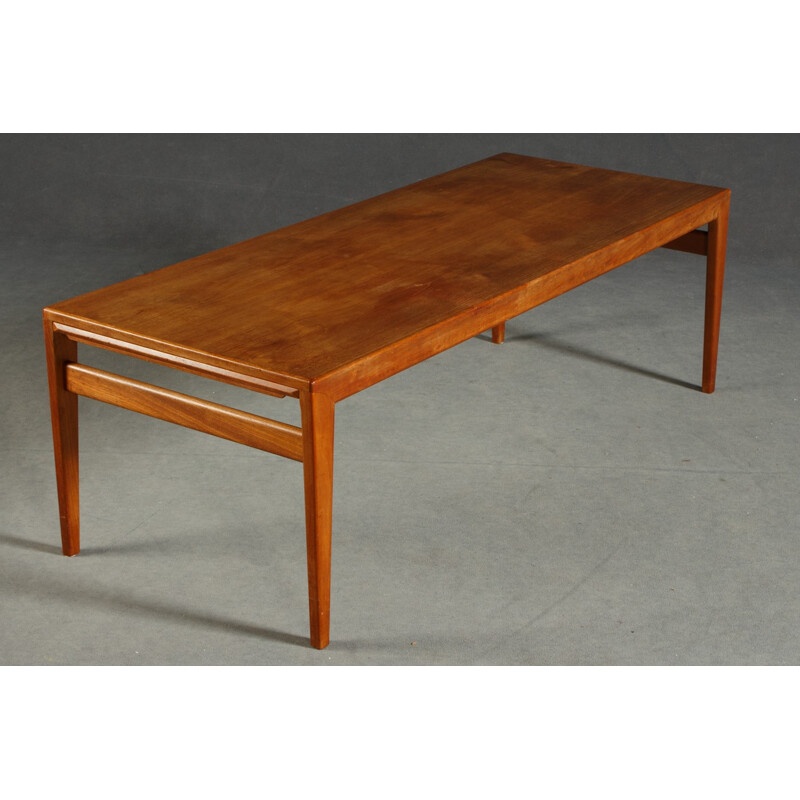 Vintage coffee table in teak by Johannes Andersen, Denmark 1960