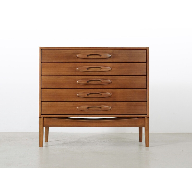 Vintage Italian Chest of Drawers in Teak - 1960s