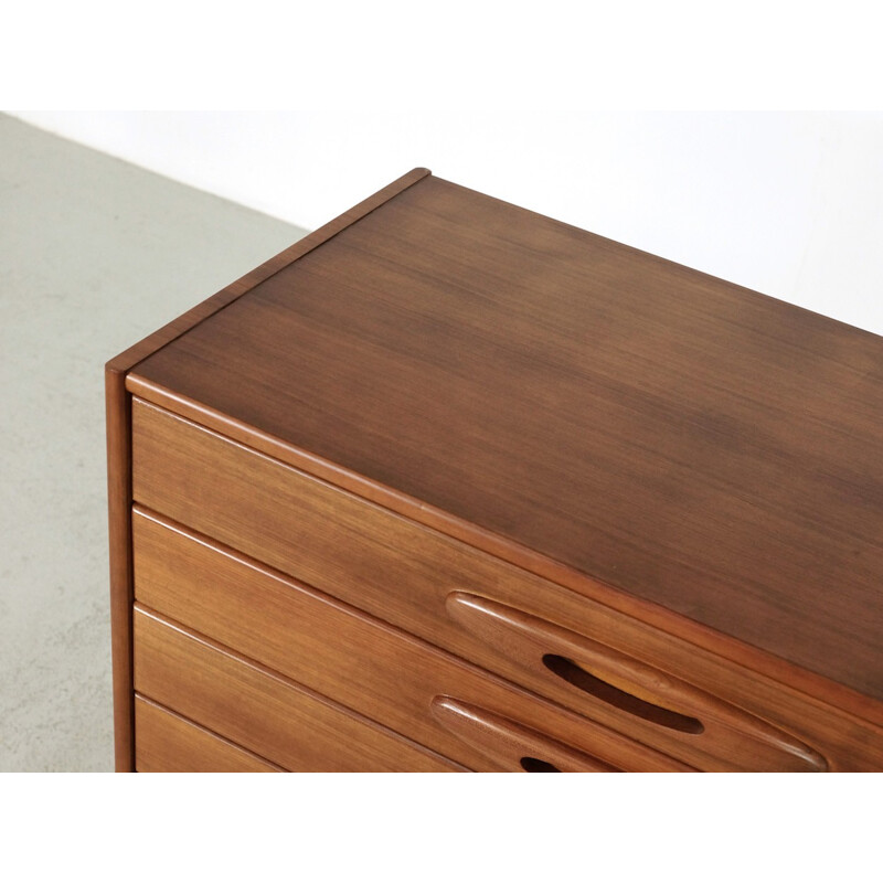 Vintage Italian Chest of Drawers in Teak - 1960s