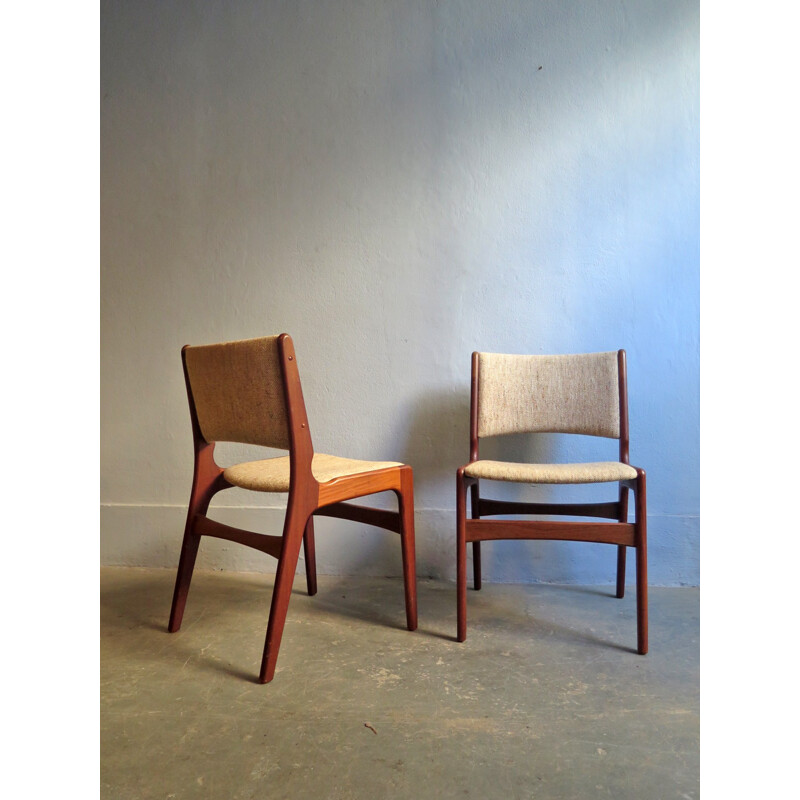 Set of 5 danish Vintage dinning chairs - 1960s