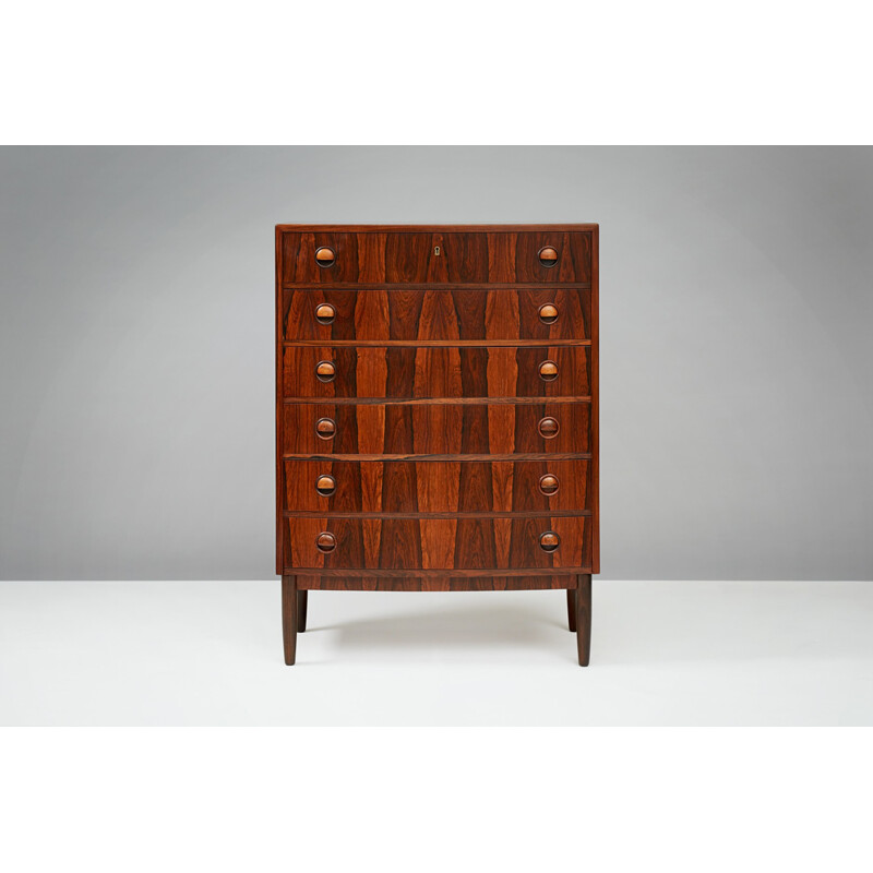 Vintage Rosewood Chest of Drawers by Kai Kristiansen - 1960s