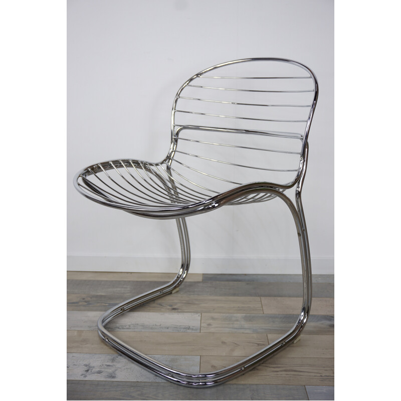 Vintage "Sabrina" Chair by Gastone Rinaldi for Rima - 1970s