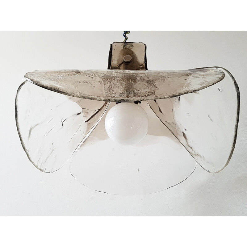 Vintage chandelier by J. T. Kalmar chandelier for Franken KG - 1960s