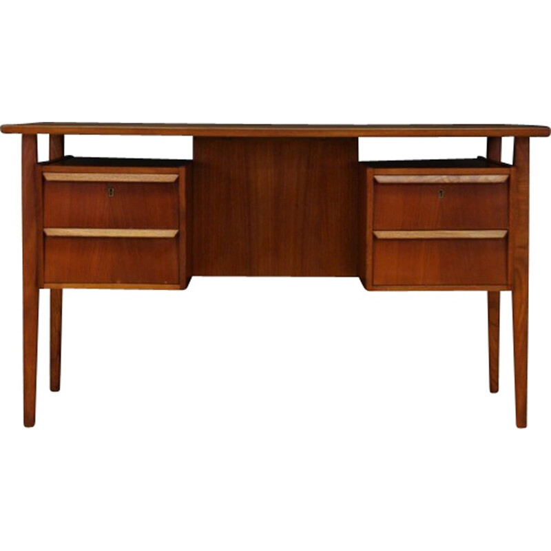 Vintage Danish writing desk in teak - 1960s