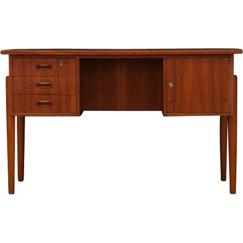 Vintage Danish design writing desk in teak - 1960s